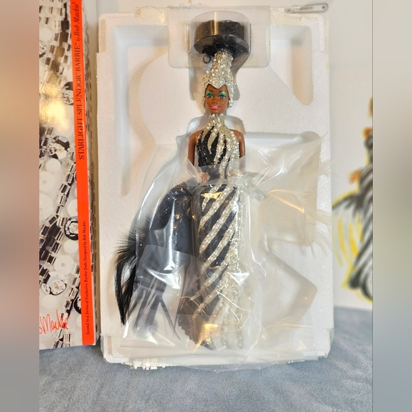 Rare Bob Mackie Starlight Spendor Barbie Doll 1991 - Picture 5 of 8